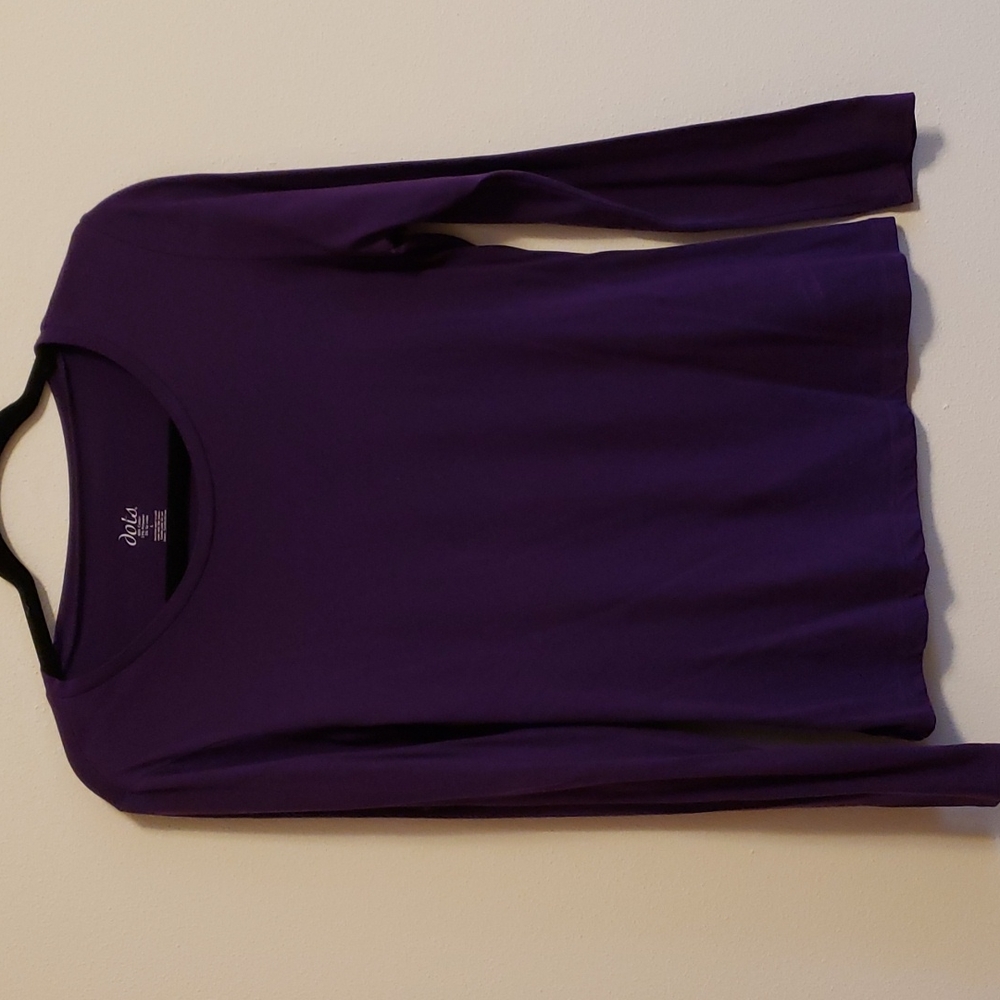 Purple Long sleeve shirt- 2 for $10